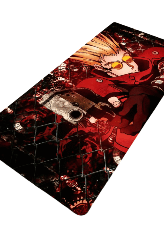 Anime Trigun Vash The Stampede Rubber Mousepad
