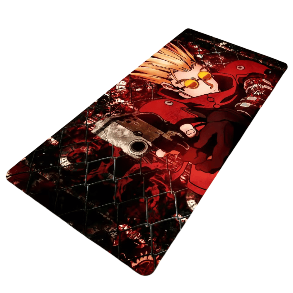 Anime Trigun Vash The Stampede Rubber Mousepad Anime Trigun Vash The Stampede Rubber Mousepad