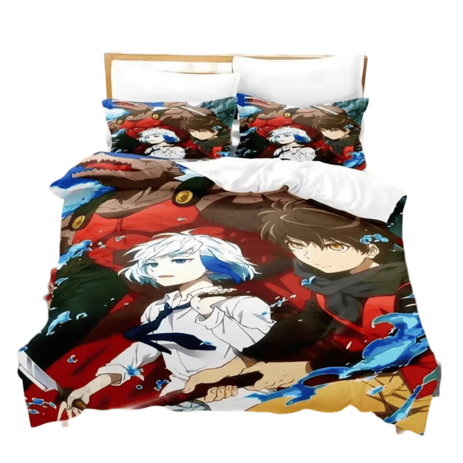 Anime Tower Of God Bam And Rak With Khun Bedding Set Anime Tower Of God Bam And Rak With Khun Bedding Set