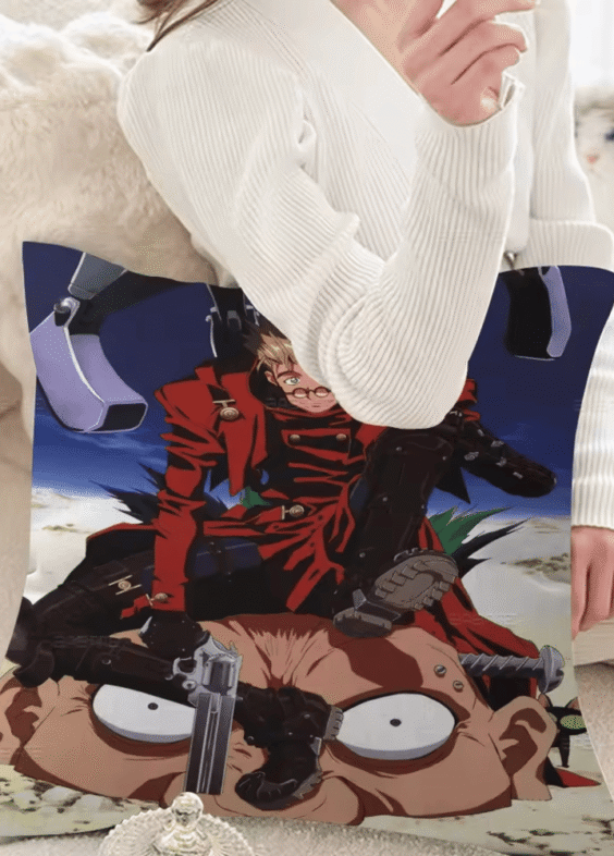 Anime Trigun Vash The Stampede Pillow Case