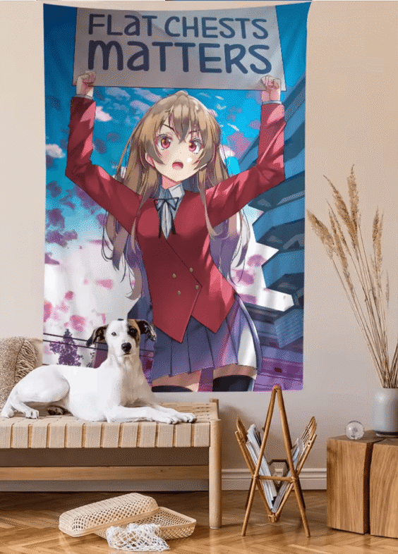 Toradora Taiga Aisaka Anime Wall Hanging Sheet