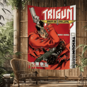 Anime Trigun Maximum Stampede Tapestry Poster Wall Art