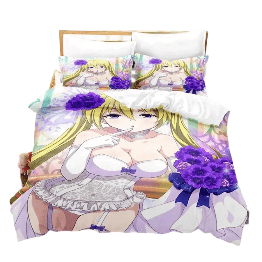 Trinity Seven Lieselotte Sherlock Anime Printed Duvet Cover Set Trinity Seven Lieselotte Sherlock Anime Printed Duvet Cover Set