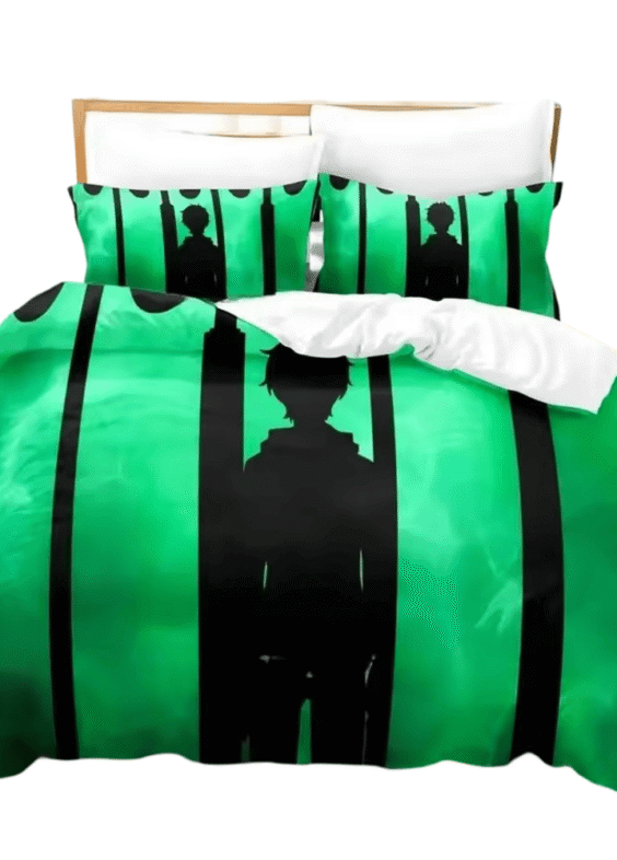 Anime Tower Of God Twenty-Fifth Bam Green Bedding Set