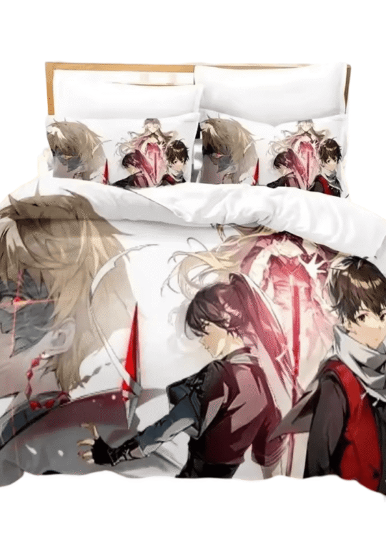 Anime Tower Of God Baam With Friends Bedding Set