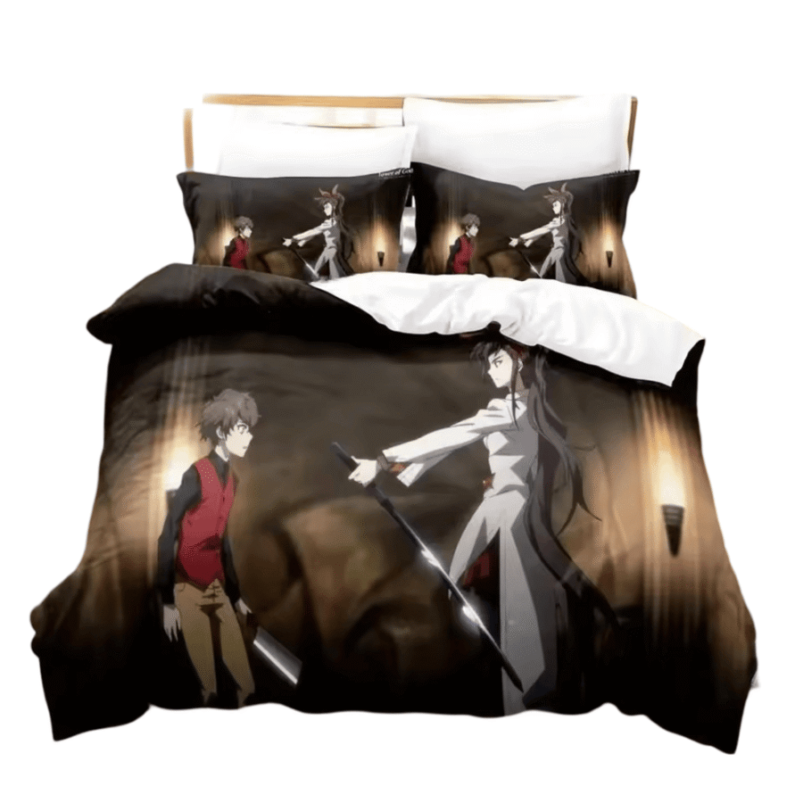 Anime Tower Of God Twenty-Fifth Bam And Ha-Yuri Jahad Bedding Set Anime Tower Of God Twenty-Fifth Bam And Ha-Yuri Jahad Bedding Set
