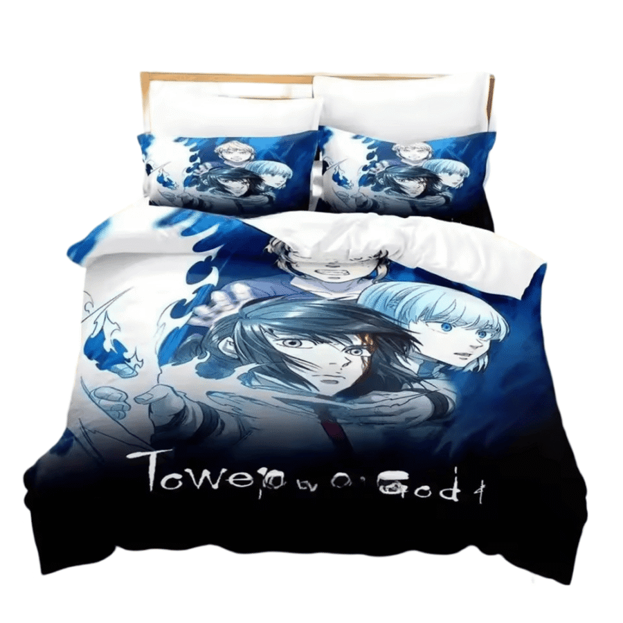 Anime Tower Of God Character Printed Bedding Set Anime Tower Of God Character Printed Bedding Set