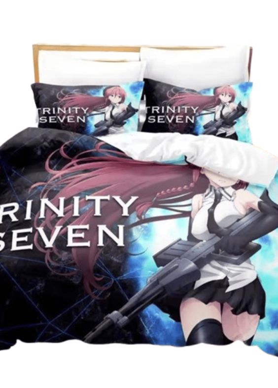 Anime Trinity Seven Lilith Asami Print Bedding Set