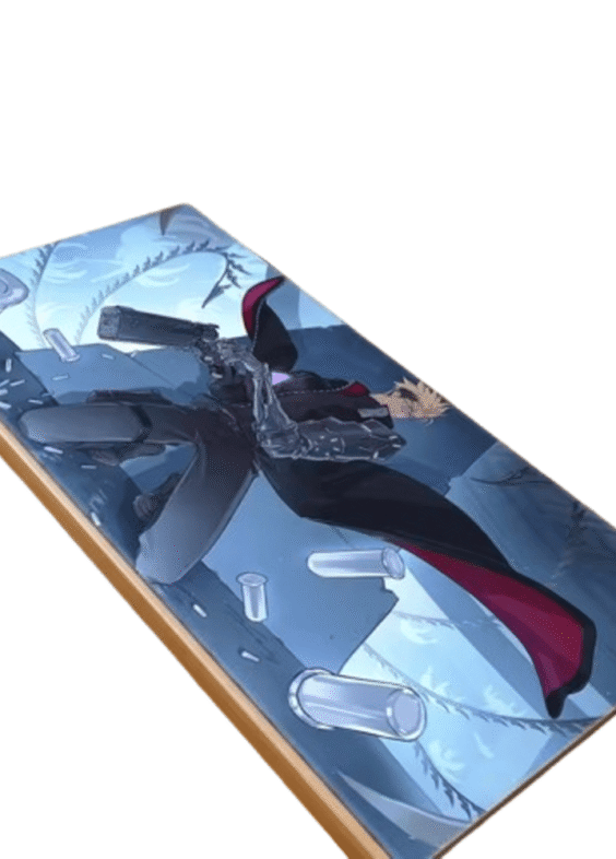 Trigun Anime Vash The Stampede Print Rubber Mouse Pad