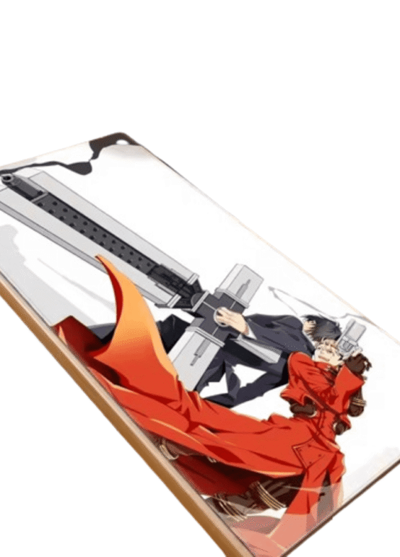 Trigun Anime Nicholas D. Wolfwood And Vash The Stampede Mouse Pad
