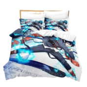 Blue Exorcist Anime Rin Okumura Print Bedding Set