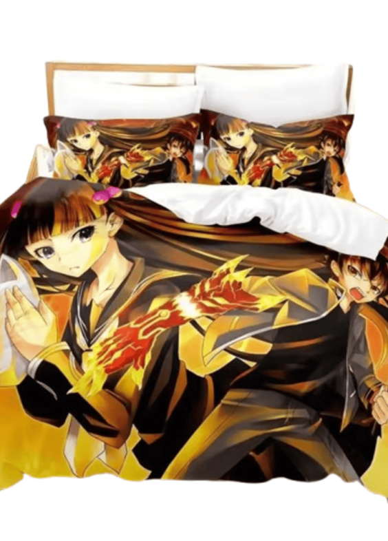 Twin Star Exorcists Benio And Rokuro Anime Print Bedding Set