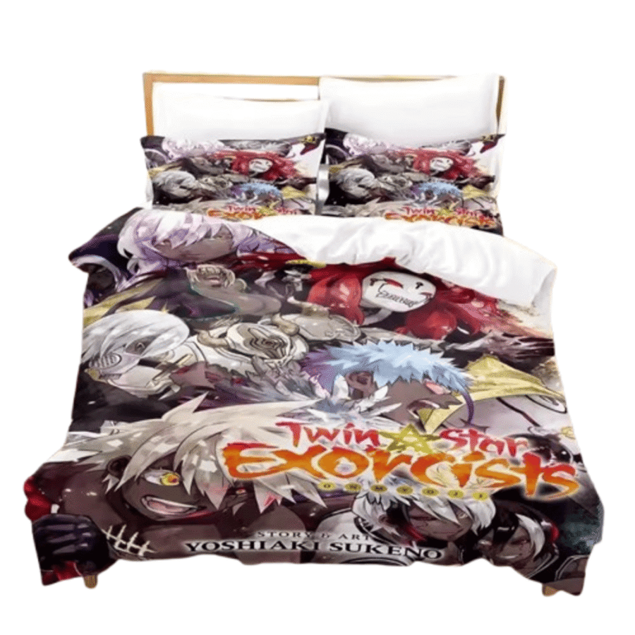 Twin Star Exorcists Character Anime Bedding Set Twin Star Exorcists Character Anime Bedding Set