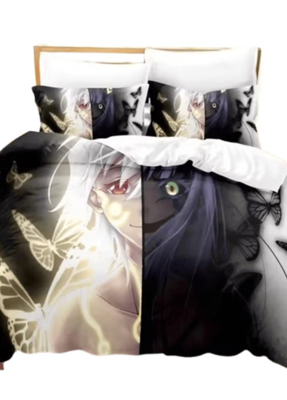 Anime Twin Star Exorcists Benio And Rokuro Print Bedding Set