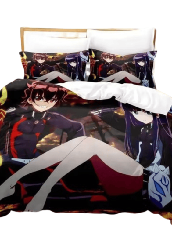 Twin Star Exorcists Benio And Rokuro Anime Bedding Set