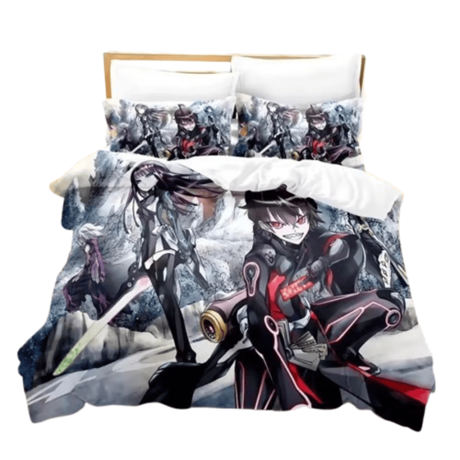 Anime Twin Star Exorcists Adashino Benio And Enmado Rokuro Bedding Set
