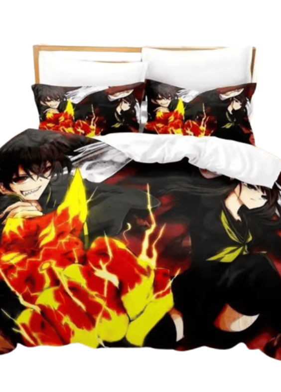 Twin Star Exorcists Anime Benio And Rokuro Bedding Set