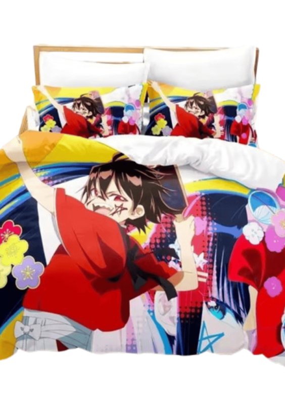 Twin Star Exorcists Anime Benio Adashino Printed Bedding Set