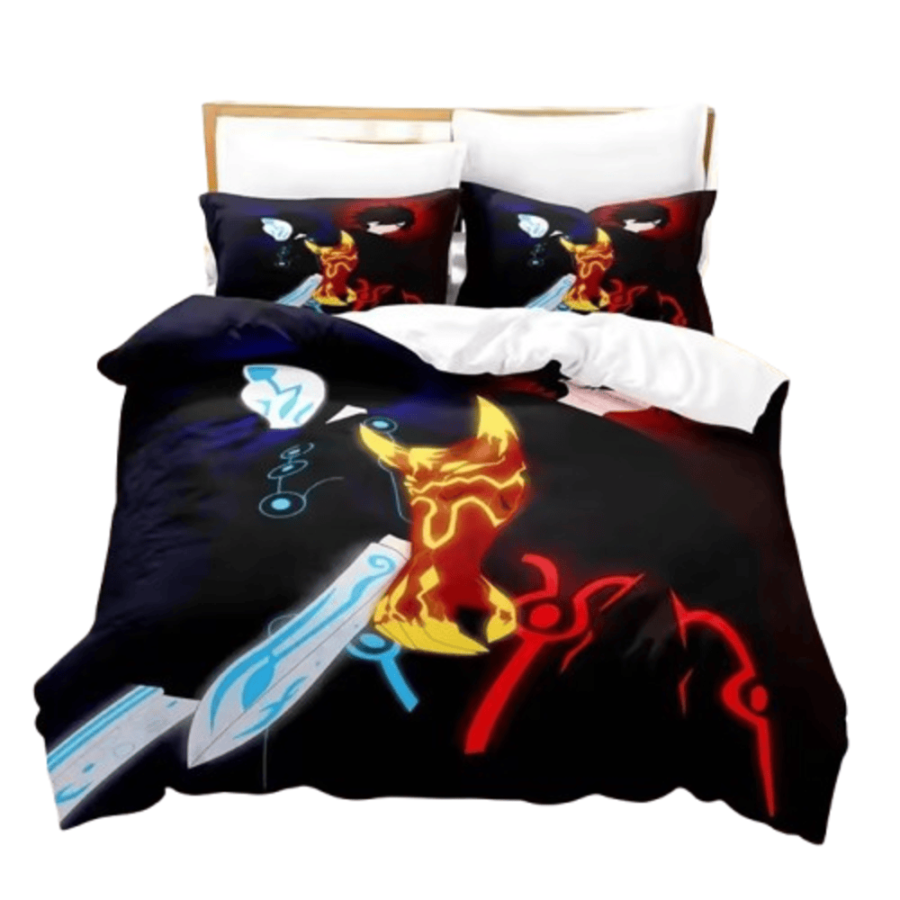 Twin Star Exorcists Anime Rokuro And Benio Microfiber Bedding Set