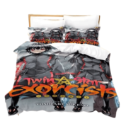 Twin Star Exorcists Anime Rokuro Enmado And Benio Adashino Bedding Set
