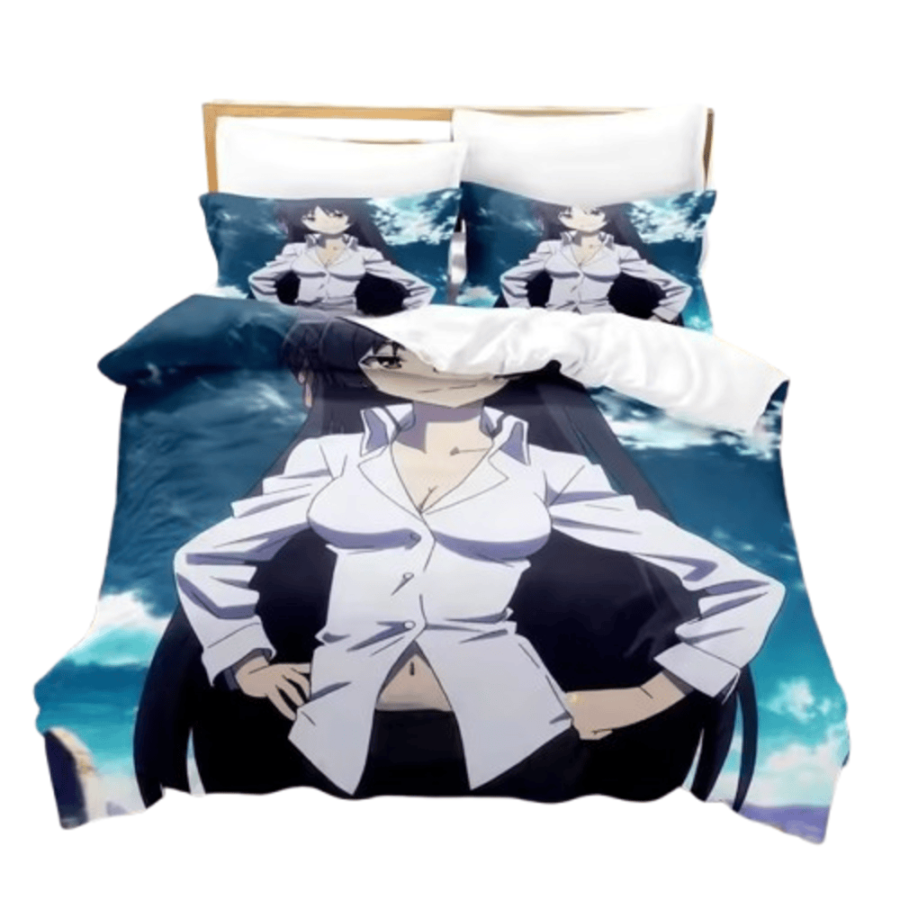 Trinity Seven Anime Akio Fudo Printed Bedding Set