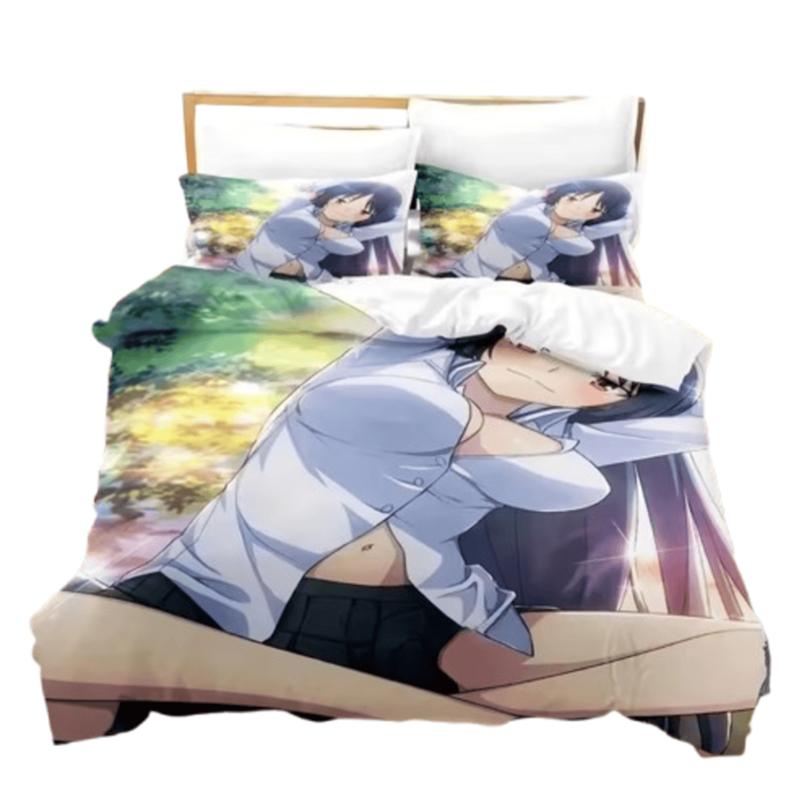 Anime Trinity Seven Akio Fudo Printed Bedding Set
