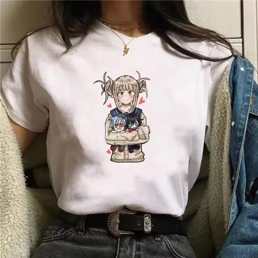 My Hero Academia Himiko Toga Anime Woman T-Shirt My Hero Academia Himiko Toga Anime Woman T-Shirt