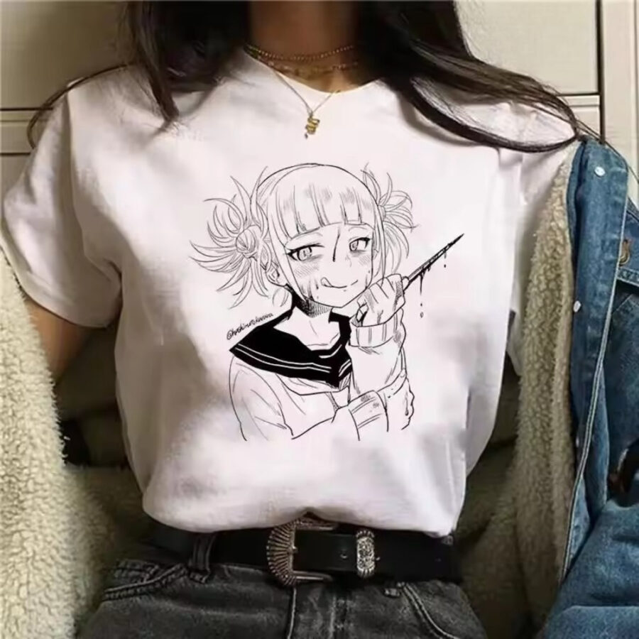 My Hero Academia Anime Himiko Toga Printed T-Shirt