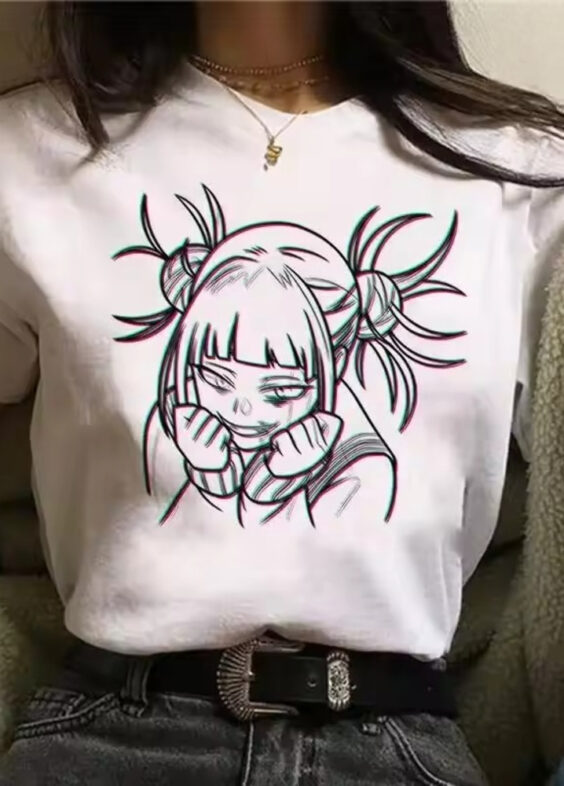 My Hero Academia Anime Himiko Toga Casual T-Shirt