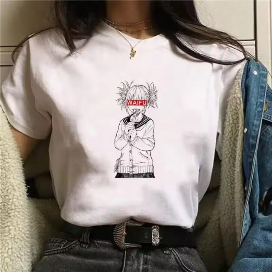 Anime My Hero Academia Himiko Toga Casual T-Shirt For Women