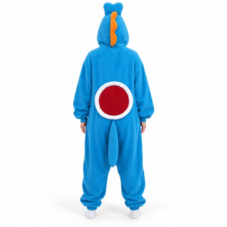 Dinosaur Kigurumi Onesie Blue Back Dinosaur Kigurumi Onesie Blue Back