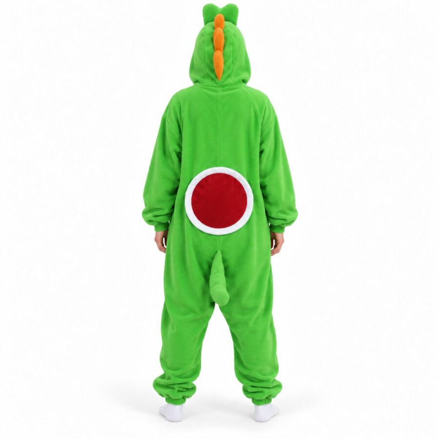 Dinosaur Kigurumi Onesie Green Back Dinosaur Kigurumi Onesie Green Back